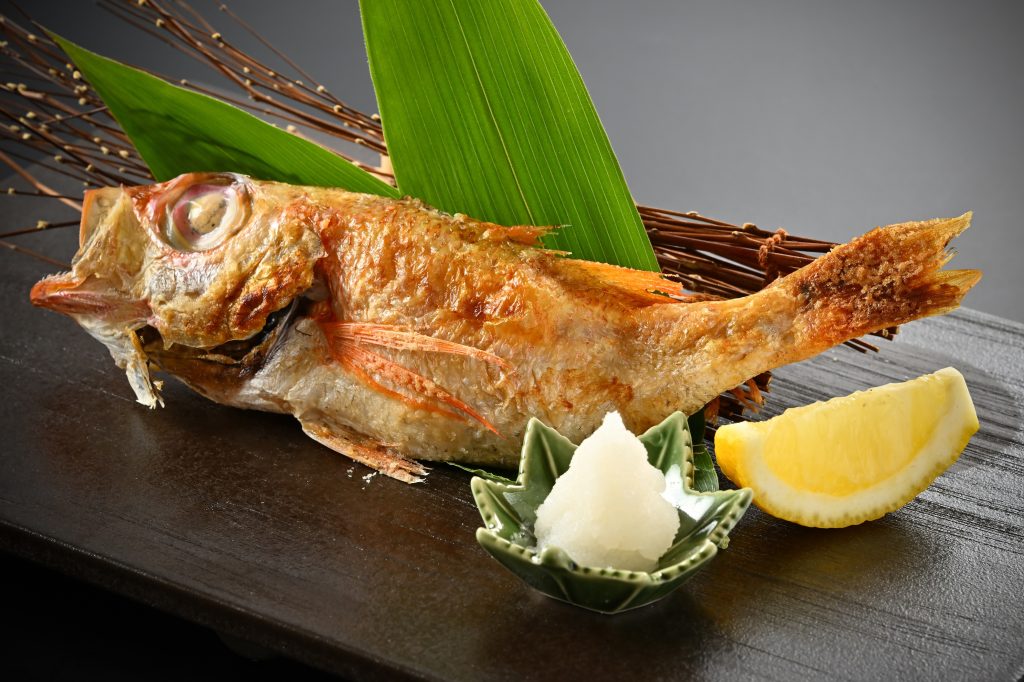 ノドグロ塩焼き