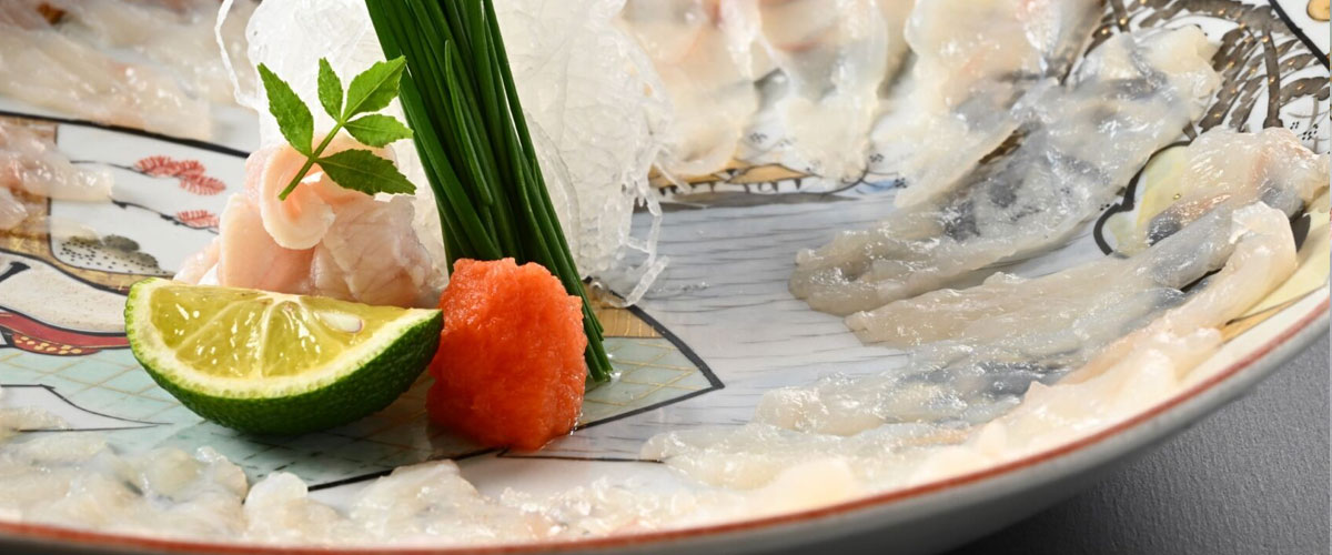 ふぐ刺し（てっさ）