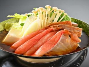 カニ・フグ・ノドグロ食べ比べ膳 料理2